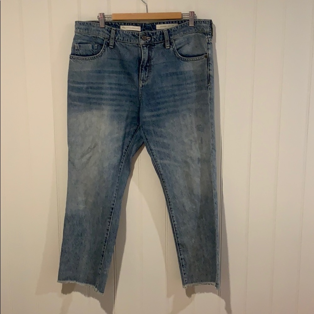 Anthropologie light wash jeans
